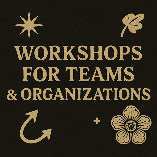 Workshops for Teams & Organizations